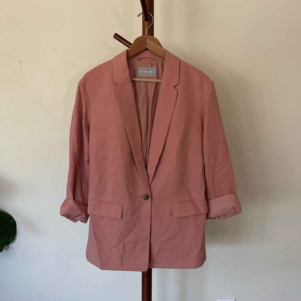 NBW Everlane Blush Blazer